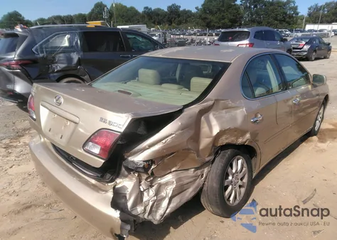 2003 Lexus Es 300 from USA, damaged, VIN JTHBF30G736010787